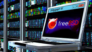 Скорость сети в FreeBSD на Hyper-V